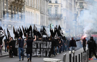 Ultra-right demonstration in Paris: the Paris police...