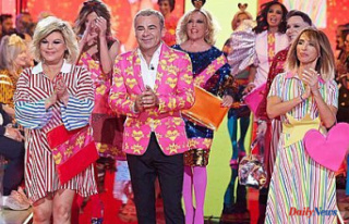 Telecinco The jury, the 'front row' and...