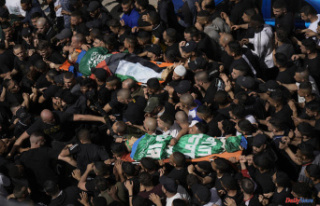 In the West Bank, two Palestinians were killed in...
