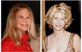 Hollywood Meg Ryan, unrecognizable, sets the networks...