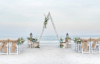 A dream wedding in Georgia: a wedding on the beach