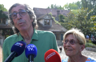 The Balkany spouses released for the dissemination...
