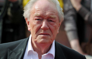 Actor Michael Gambon, known for his role as Dumbledore...