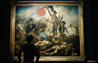 “Liberty Leading the People”, by Delacroix, leaves...