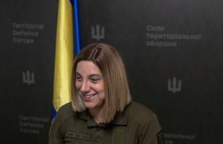 In the Ukrainian army, a transgender spokesperson...