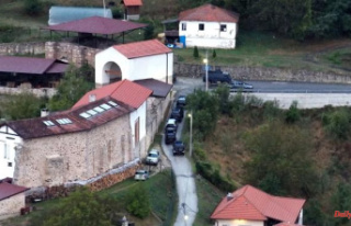 Kosovo: police regained control of a monastery where...