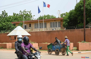 The French ambassador to Niger, Sylvain Itté, returned...