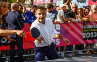 Emmanuel Macron's ping pong may be a detail for...