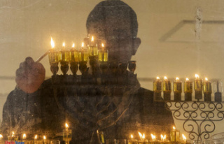 Hanukkah, its candles, its donuts: Jews celebrate...