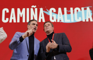 Politics Sánchez and Díaz open the Galician pre-campaign...
