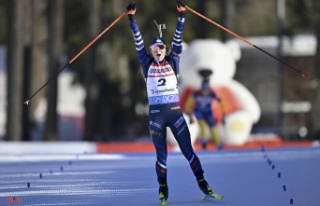 Biathlon: Justine Braisaz-Bouchet achieves the hat-trick...