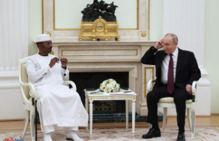In Russia, the Chadian president says he wants to...