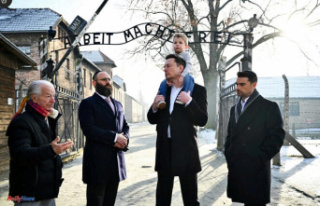 Elon Musk, visiting Auschwitz, says he was “naive”...