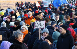 In Germany, the demonstration against the far-right...