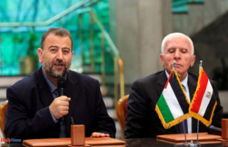 Hamas political bureau number two, Saleh Al-Arouri,...
