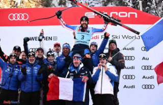 Alpine skiing: Cyprien Sarrazin signs his second victory...