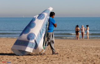 Spain hit by a heatwave in the middle of winter with...