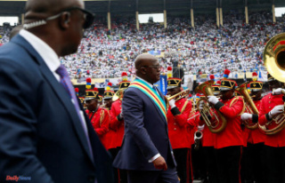 DRC: President Félix Tshisekedi invested for a second...