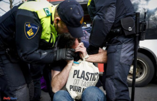In the Netherlands, nearly 1,000 demonstrators arrested...