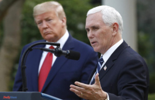 Mike Pence, Donald Trump's former vice-president,...