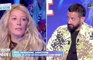 Loana at Cyril Hanouna: the C8 channel once again...