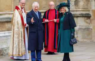 Charles III being dashing in public for Easter, perhaps...