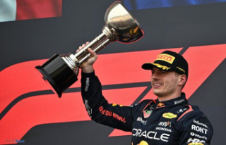 Japanese Grand Prix winner Max Verstappen resumes...