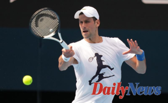 Djokovic is back in swing in Australia, visa queries linger