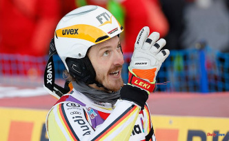 Slalom success in Adelboden: Straßer: Greetings to Rosi Mittermeier on the podium