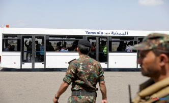 Between Yemen and Saudi Arabia, a large exchange of prisoners in progress, under the supervision of the Red Cross