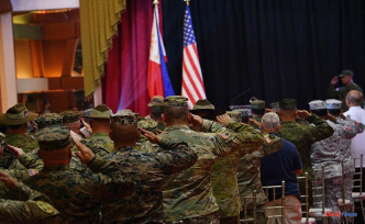 The United States and the Philippines conduct large-scale military exercises near Taiwan