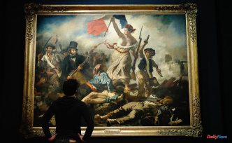 “Liberty Leading the People”, by Delacroix, leaves the Louvre for restoration