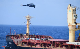 Indian Navy announces it has recaptured Maltese ship MV Ruen from Somali pirates