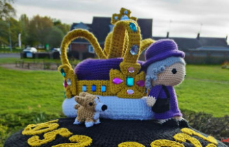Handwork for the anniversary: ​​The British crochet their Queen