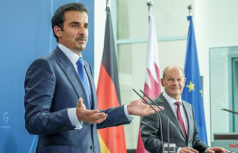 Difficult visit to Scholz: Emir of Qatar brings gas and demands respect