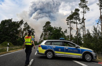 Extinguishing work still takes days: forest fire in Gohrischheide under control