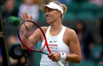 First round in Wimbledon: Kerber wins at high speed, Struff is narrowly defeated