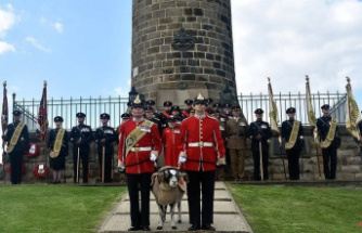 The annual pilgrimage of the Mercian Regiment to the tower is resumed