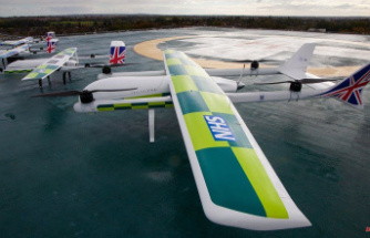 NHS trial using drones for chemotherapy drugs