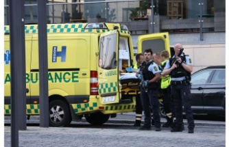 Denmark. Many victims were shot in Copenhagen's shopping centre.