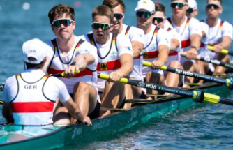 European Championships: Germany eight misses medal at European Rowing Championships