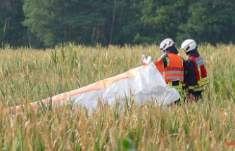 Accident in Brandenburg: Two people die in a light kite crash