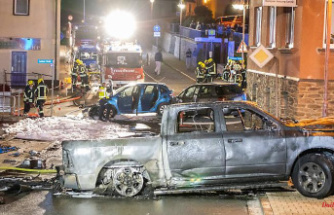 Wrong-way driver in one-way street: Explosion after car accident injures nine people