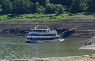 Hesse: low water in the Edersee: shipping and tourism suffer