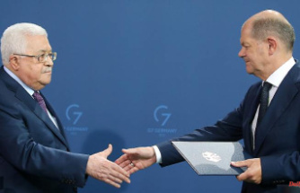 Scholz and Abbas in the Chancellery: This handshake is an embarrassment