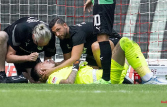 Bayern: All-clear for Fürth's goalkeeper Linde: No fracture of the head