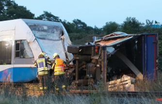 Nine injured: truck causes rail accident on Usedom