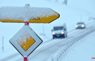 North Rhine-Westphalia: Snowfall possible on Monday: danger of black ice in the mountains
