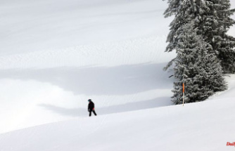 Bavaria: fresh snow: great danger of avalanches in the Bavarian Alps