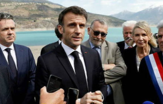 Water: Macron fears "situations of great stress next summer" in some municipalities